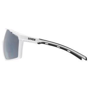 Glasses Uvex mtn perform white matt / mirror silver