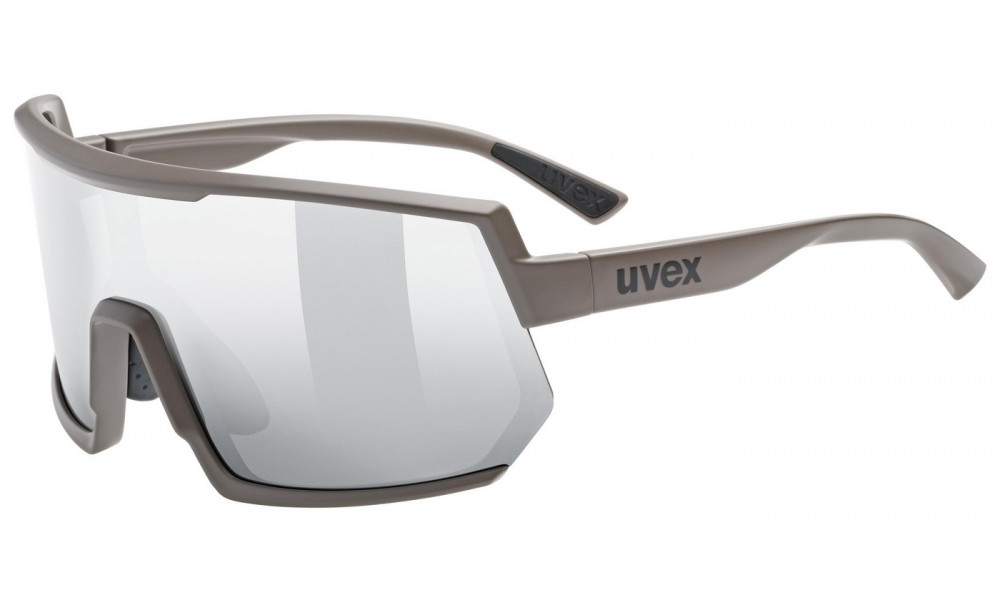 Очки Uvex sportstyle 235 oak brown matt / mirror silver - 1