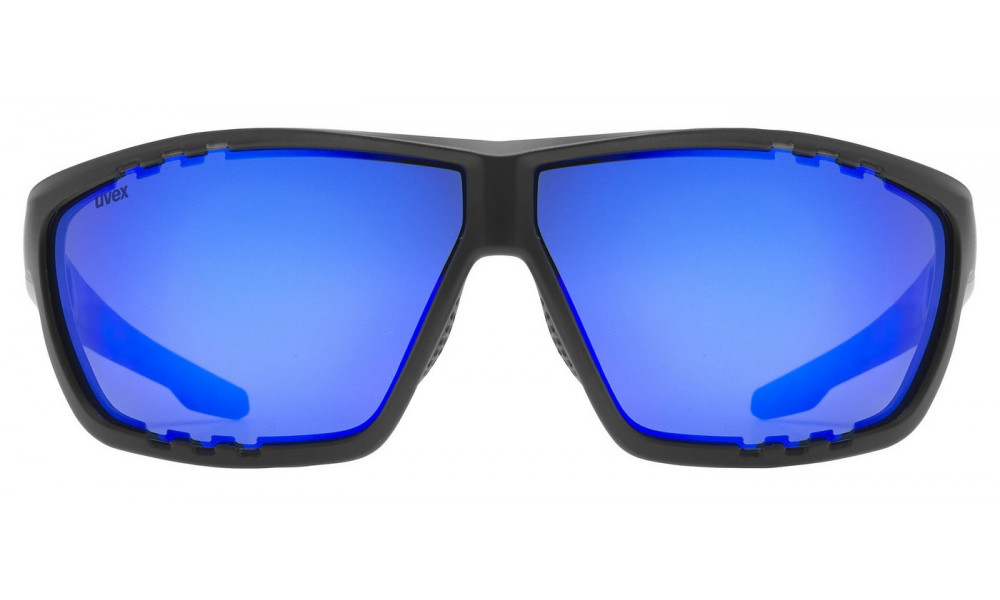 Очки Uvex sportstyle 706 black matt / mirror blue - 5