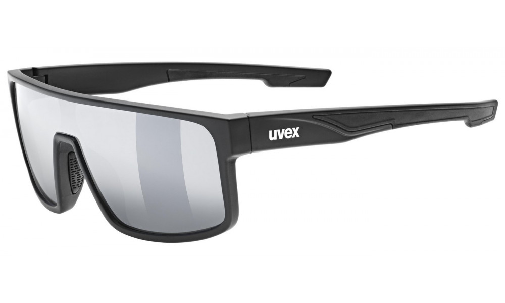 Очки Uvex LGL 51 black matt / mirror silver - 1