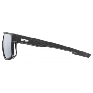 Очки Uvex LGL 51 black matt / mirror silver