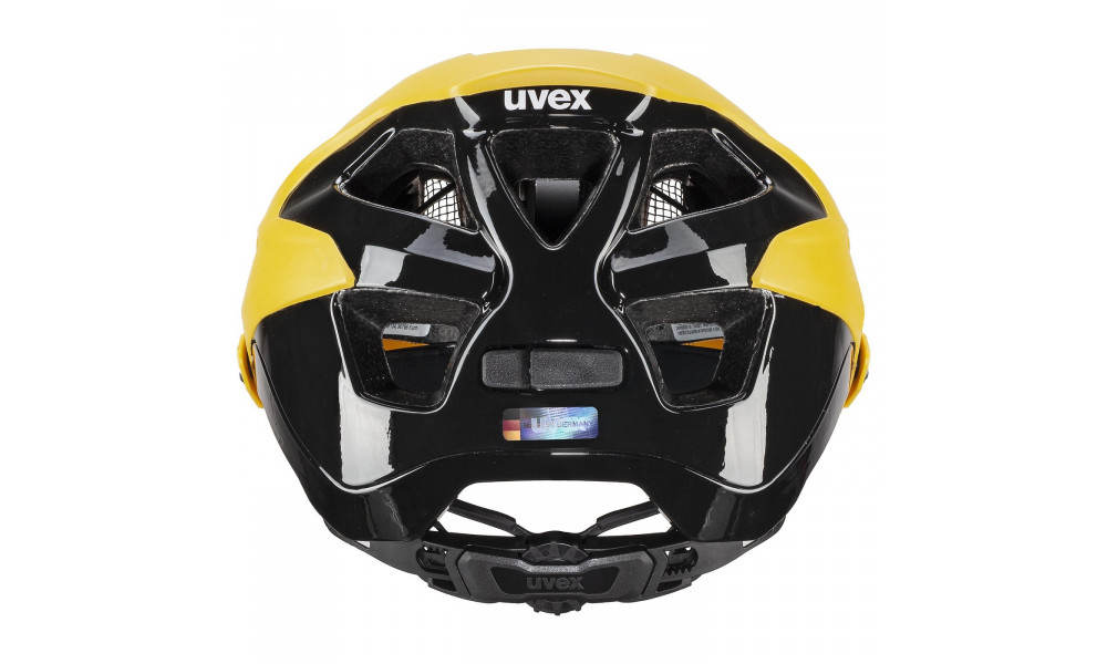 Велосипедный шлем Uvex quatro integrale sunbee-black - 2