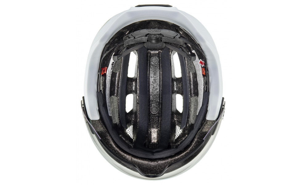 Шлем Uvex finale visor V mattoss green-cloud matt - 4