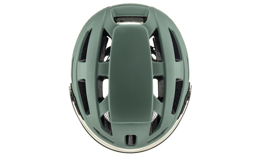 Helmet Uvex finale visor V mattoss green-cloud matt - 7