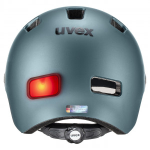 Helmet Uvex rush visor deep turquoise matt