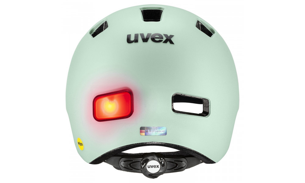 Велосипедный шлем Uvex city 4 MIPS light jade matt - 3