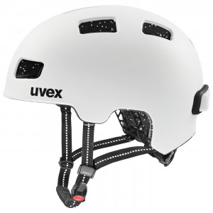 Helmet Uvex city 4 white skyfall matt