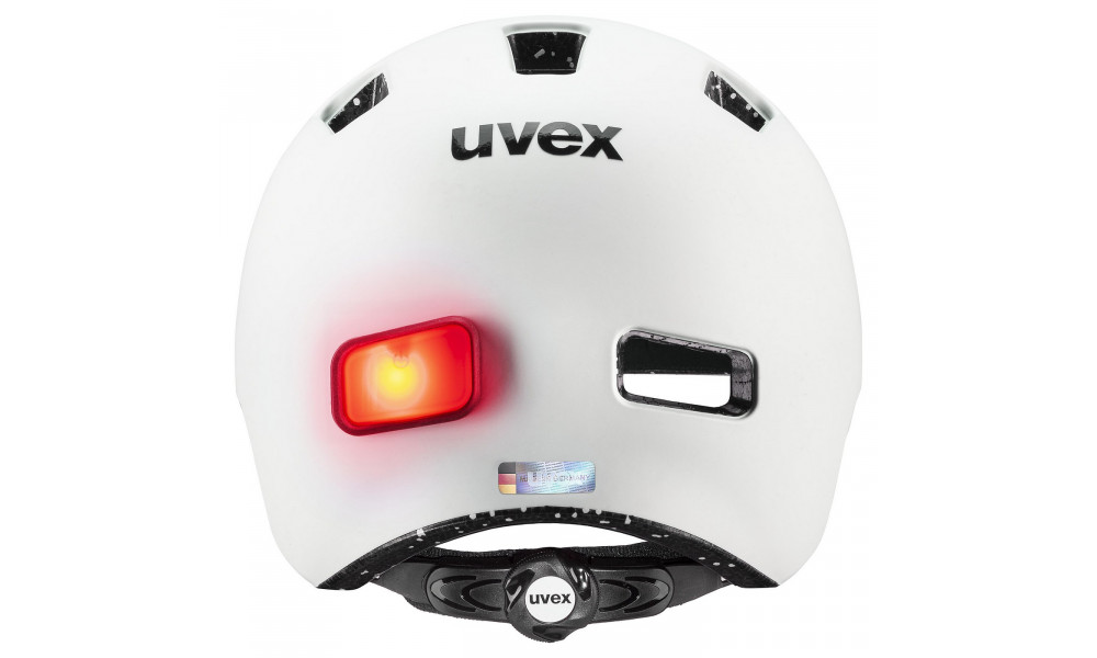 Helmet Uvex city 4 white skyfall matt - 3