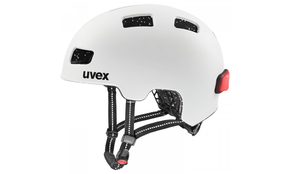 Helmet Uvex city 4 white skyfall matt - 4