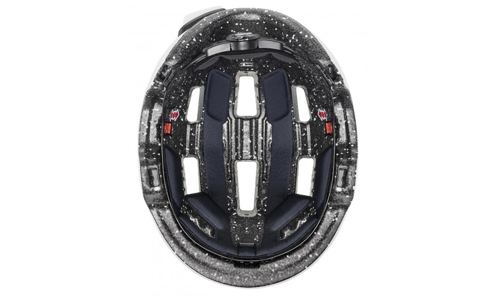 Helmet Uvex city 4 white skyfall matt - 5