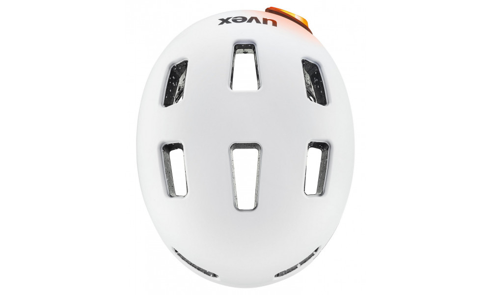 Helmet Uvex city 4 white skyfall matt - 7