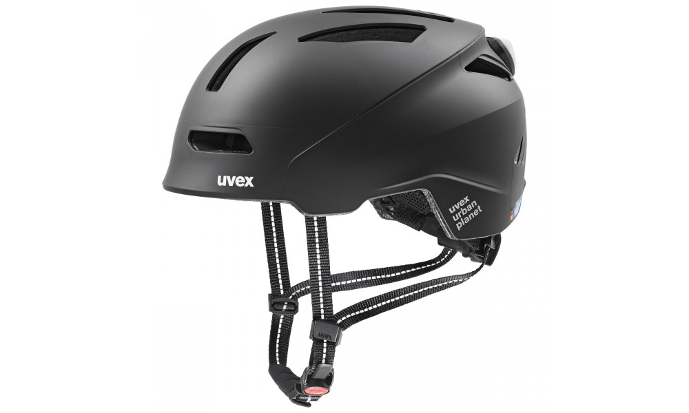 Helmet Uvex urban planet LED black matt - 1