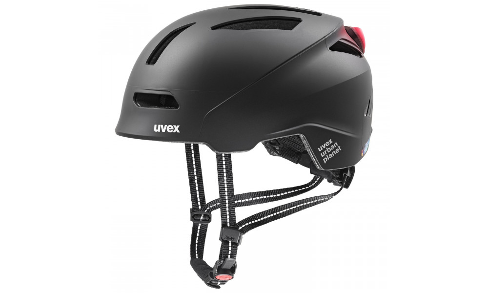 Helmet Uvex urban planet LED black matt - 4