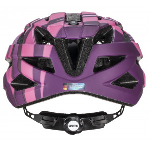 Велосипедный шлем Uvex air wing cc plum-pink