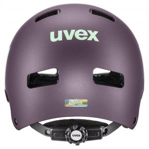 Велосипедный шлем Uvex kid 3 cc plum-mint