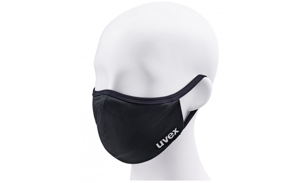 Маска для лица Uvex face mask black - 1