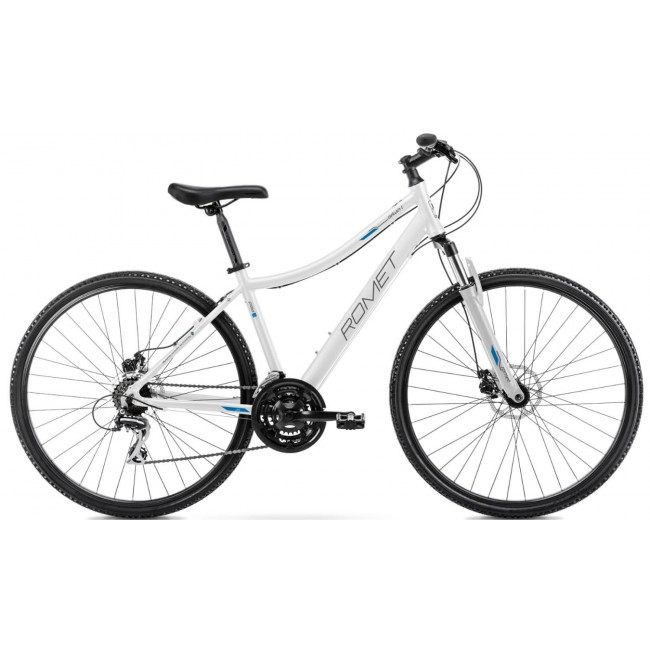 Bicycle Romet Orkan 1 D 28" 2023 white-sky blue