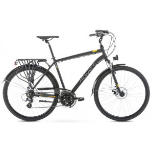 Bicycle Romet Wagant 2 28" 2023 graphite-yellow gold