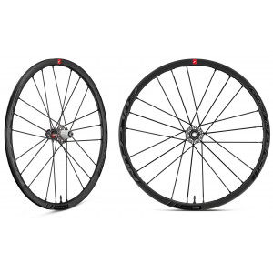 Bicycle wheelset Fulcrum Racing Zero DB C19 2WF AFS front HH12 - rear HH12/142 USB