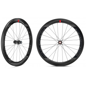 Bicycle wheelset Fulcrum Wind 55 DB 2WF C19 AFS front HH12 - rear HH12142 with DRP
