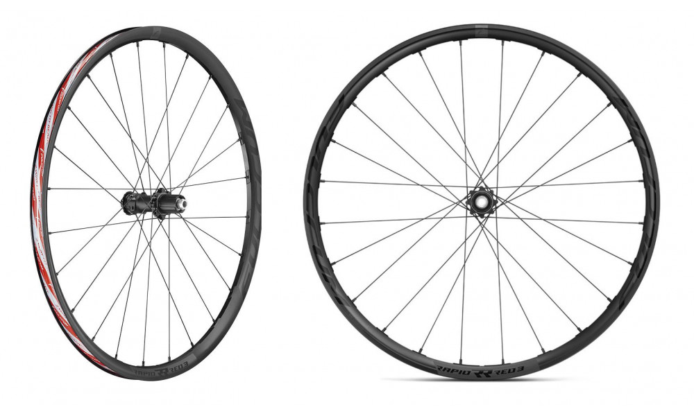 Комплект велосипедных колес Fulcrum Rapid Red 3 2WF-R C24 AFS front HH12 - rear HH12/142 with DRP 