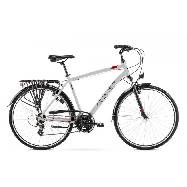 Bicycle Romet Wagant 28" 2023 silver-red