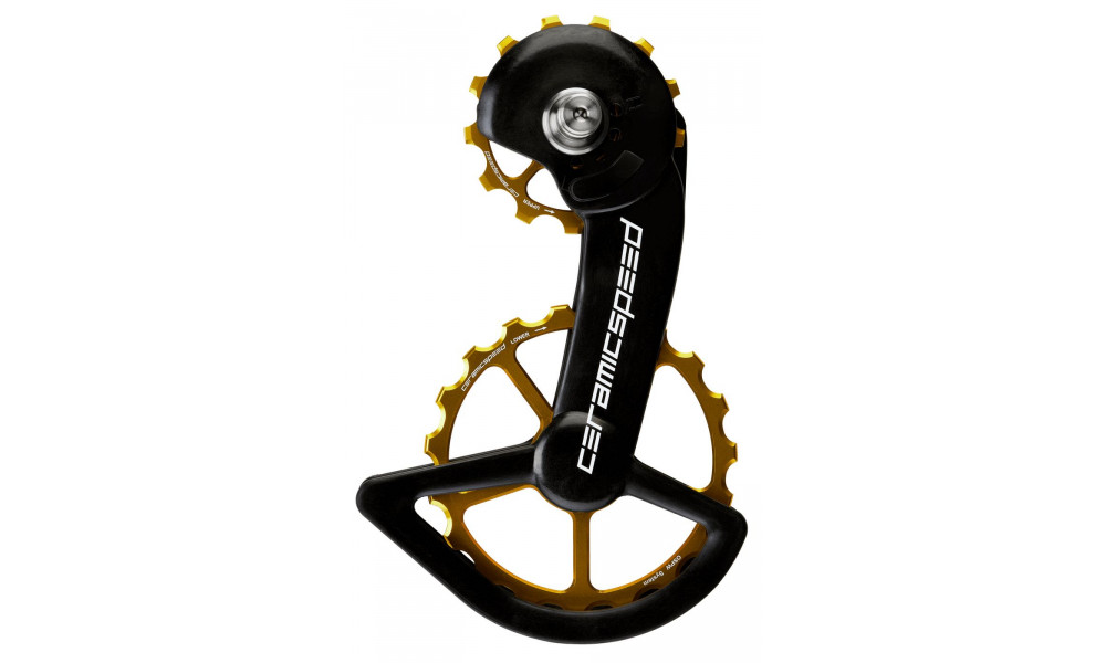 Ролики заднего переключателя CeramicSpeed Oversized for Shimano 9100/R8000 Series Alloy 607 stainless  