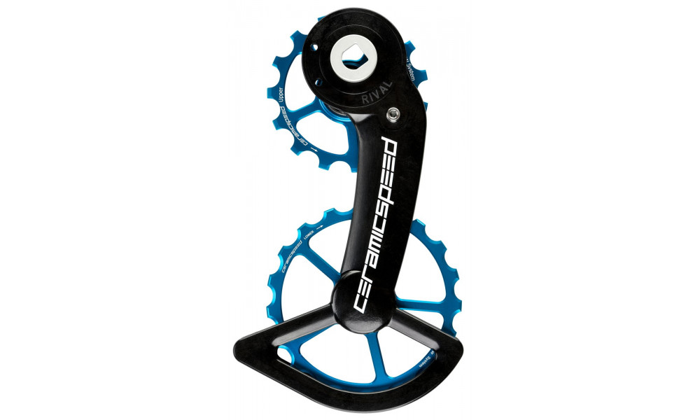 Ролики заднего переключателя CeramicSpeed Oversized for SRAM Rival AXS Alternative Alloy 607 stainless 