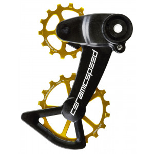 Ролики заднего переключателя CeramicSpeed Oversized X for SRAM Eagle Mechanical Alloy 607 stainless st