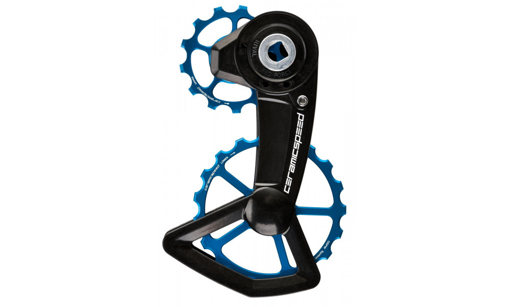Ролики заднего переключателя CeramicSpeed Oversized X for SRAM Red/Force/Rival AXS XPLR Ctd Alloy 607  