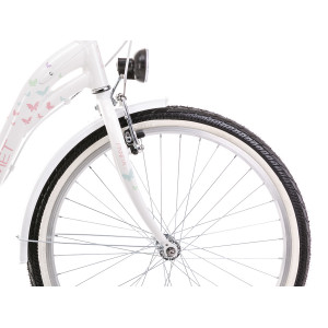 Bicycle Romet Panda 1 24" Alu 2023 white