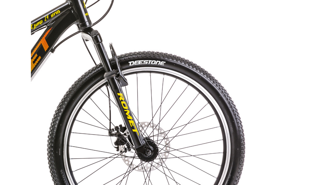 Bicycle Romet Rambler Dirt 24" Alu 2023 black-orange - 2