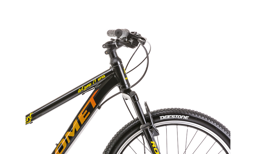 Bicycle Romet Rambler Dirt 24" Alu 2023 black-orange - 4