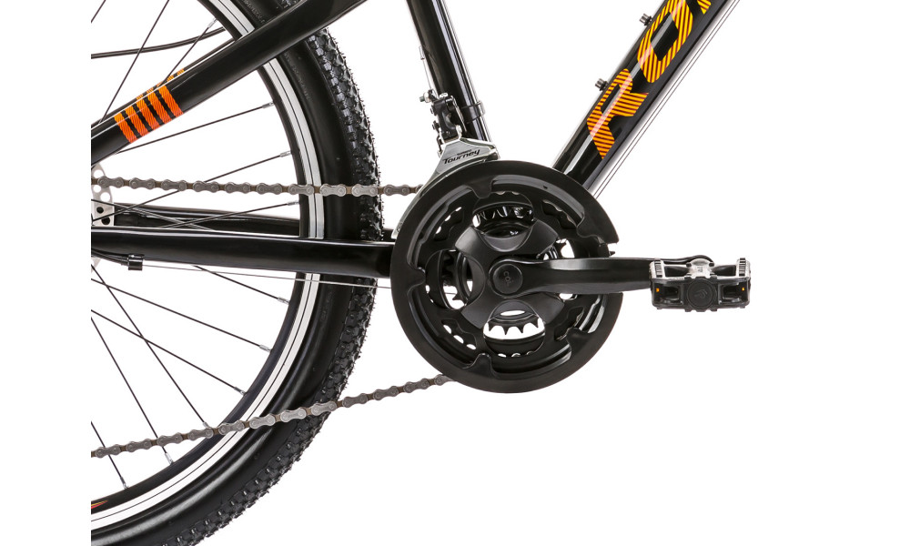 Bicycle Romet Rambler Dirt 24" Alu 2023 black-orange - 6