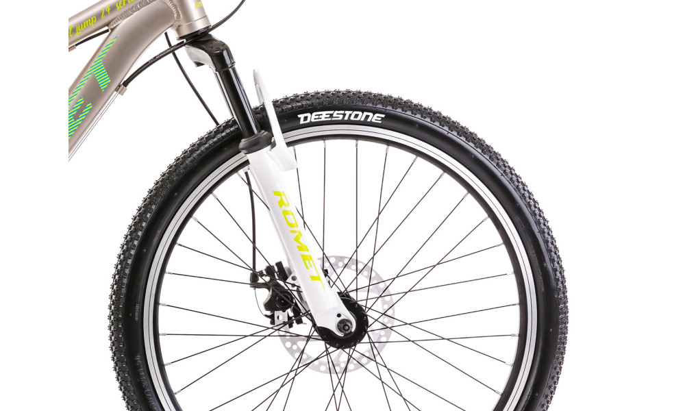 Велосипед Romet Rambler Dirt 24" Alu 2023 grey-green - 2
