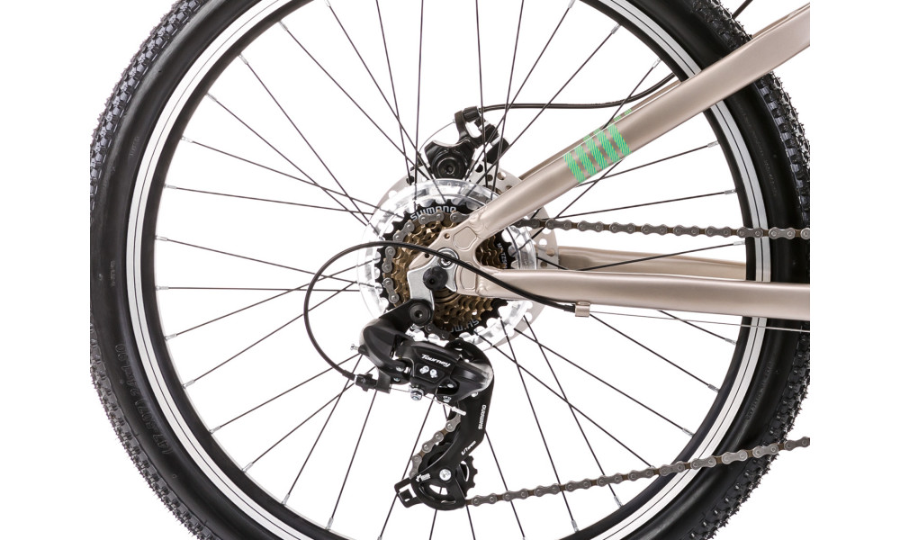 Bicycle Romet Rambler Dirt 24" Alu 2023 grey-green - 7