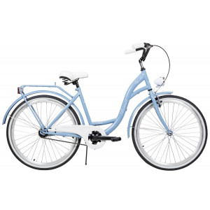 Bicycle AZIMUT City Lux 26" 2023 light blue-white