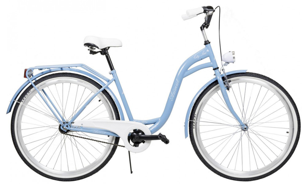 Bicycle AZIMUT City Lux 28" 2025 light blue-white - 6