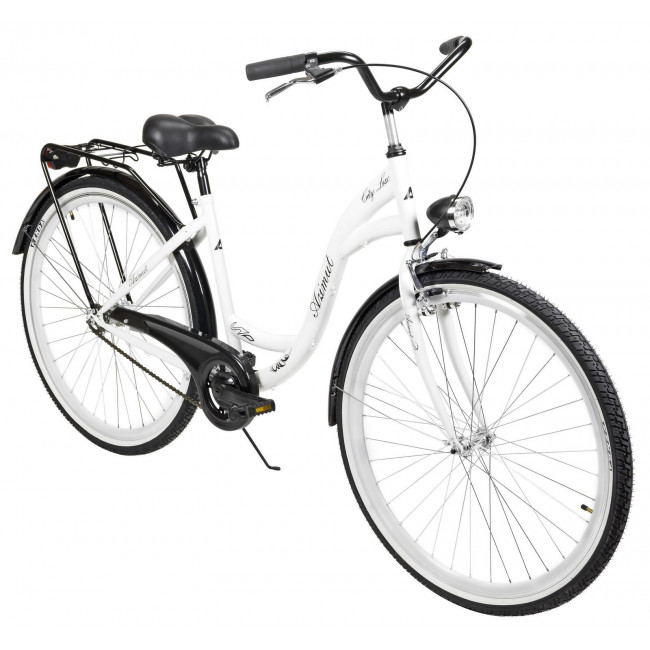 Bicycle AZIMUT City Lux 28" 2023 white-black