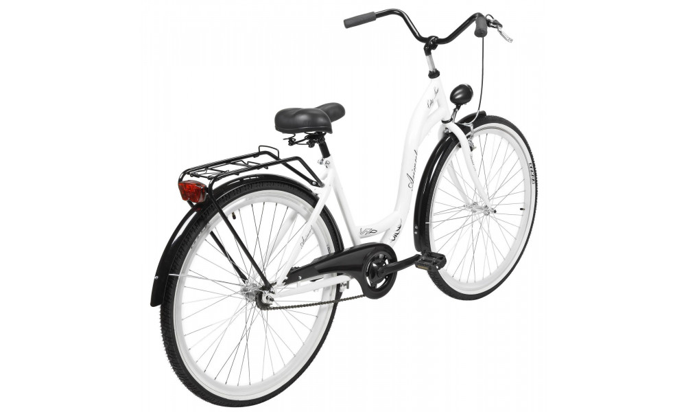 Bicycle AZIMUT City Lux 28" 2023 white-black - 9