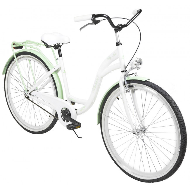 Bicycle AZIMUT City Lux 28" 2025 white-mint