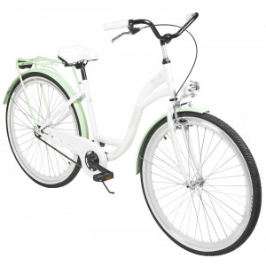 Bicycle AZIMUT City Lux 28" 2025 white-mint