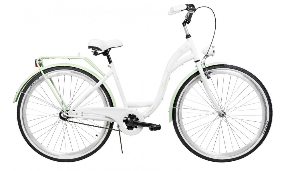 Bicycle AZIMUT City Lux 28" 2023 white-mint - 8