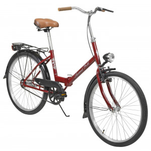 Bicycle AZIMUT Fold 24" 2023 burgund shiny