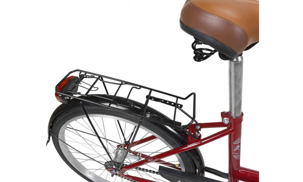 Bicycle AZIMUT Fold 24" 2025 burgund shiny - 4