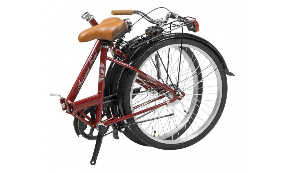Bicycle AZIMUT Fold 24" 2025 burgund shiny - 8