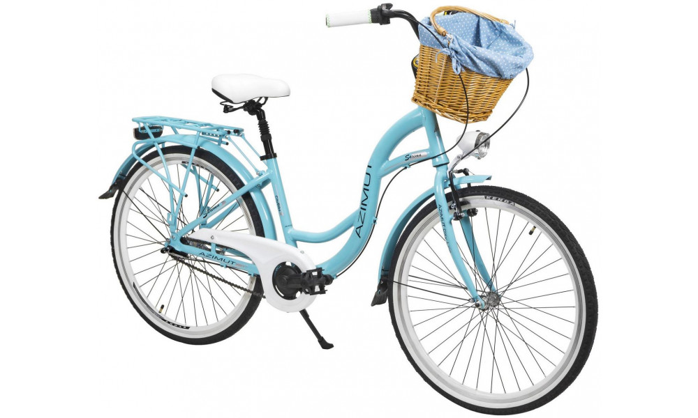 Bicycle AZIMUT Sarema ALU 26" 3-speed 2024 turquoise matt - 1