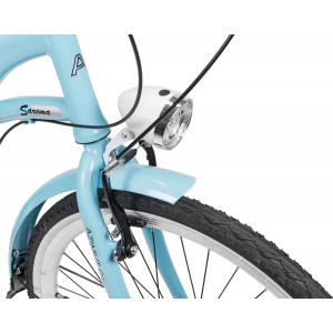 Bicycle AZIMUT Sarema ALU 26" 3-speed 2023 turquoise matt