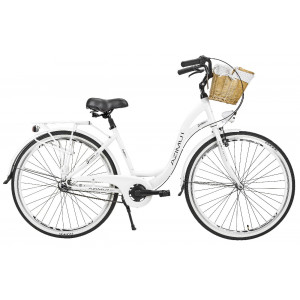 Bicycle AZIMUT Sarema ALU 28" 3-speed 2023 white matt