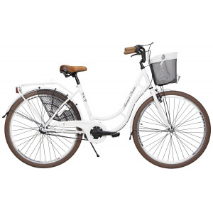Bicycle AZIMUT Holland Retro 28" 3-speed 2023 white matt
